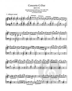 Klavierbearbeitungen fremder Werke 1 von Johann Sebastian Bach im Alle Noten Shop kaufen