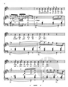 E Lucevan Le Stelle (Tosca) e / L Key Bm (T) von Giacomo Puccini 