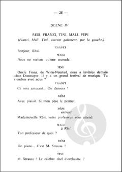 Valses de Vienne Livret von Johann Strauss (Vater) 