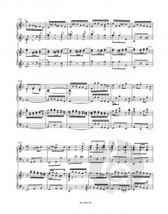 Konzert Nr. 6 in F-Dur BWV 1057 von Johann Sebastian Bach für Cembalo, zwei Altblockflöten und Streichorchester im Alle Noten Shop kaufen