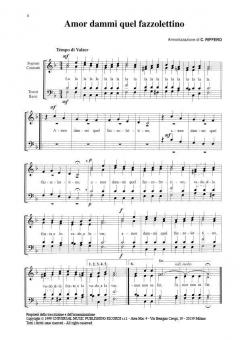 Le Canzoni Del Folclore Armonizzazioni Corali Di C 