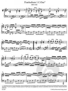 Kleine Präludien und Fughetten von Johann Sebastian Bach 