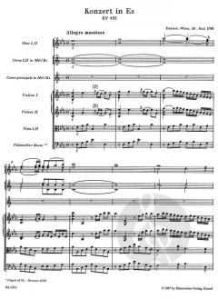 Konzert für Horn und Orchester KV 495 von Wolfgang Amadeus Mozart 