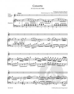 Konzert in D 'Nr. 1' KV 412+514 (=KV 386b) von Wolfgang Amadeus Mozart für Horn und Orchester