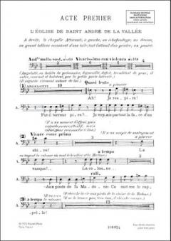 Tosca Livret D'opera (Giacomo Puccini) 