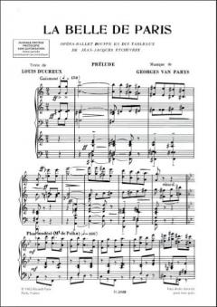 Parys La Belle de Paris Chant et Piano von Georges van Parys 