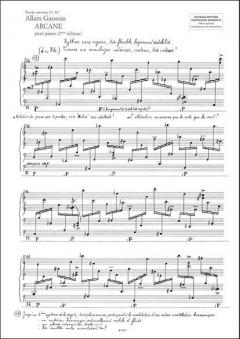 Arcane Piano von Allain Gaussin 