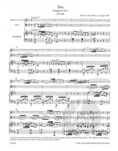 Kegelstatt-Trio KV 498 (W.A. Mozart) 