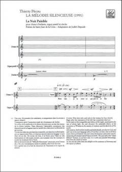 Nuit Paisible Ext. Melodie Silencieuse Choeur (Thierry Pecou) 