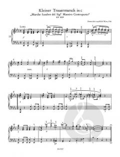 Leichte Klavierstücke und Tänze von Wolfgang Amadeus Mozart im Alle Noten Shop kaufen