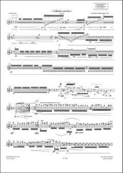 Calculo Secreto, Pour Vibraphone von Jennifer Lopez 