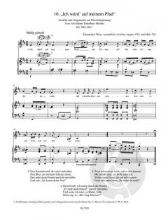 Sämtliche Lieder von Wolfgang Amadeus Mozart 