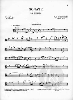 Sonate En La Mineur von Louis de Caix d'Hervelois 