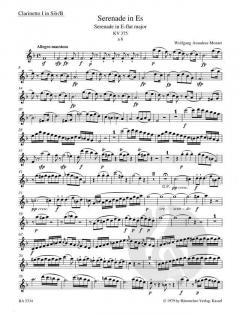 Serenade für Bläser KV 375 (W.A. Mozart) 