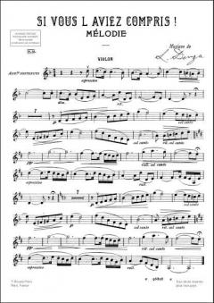 Si Vous L'aviez Compris Chant et Piano von Luigi Denza 