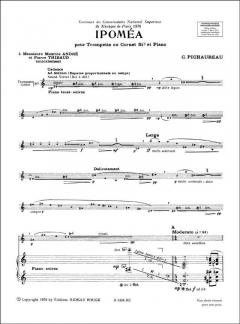 Ipomea Trompette / Piano von Claude Pichaureau im Alle Noten Shop kaufen