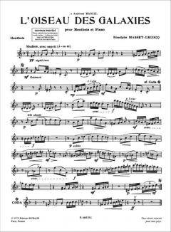 Lecocq Oiseau Galaxies von Roselyne Masset-Lecocq 