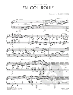 En Col Roule Piano von Jacques Loussier 