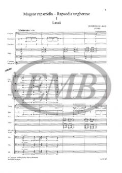 Rhapsodie ungherese von Laszlo Dubrovay 