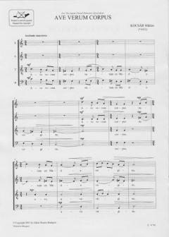 Ave verum corpus (Miklos Kocsar) 