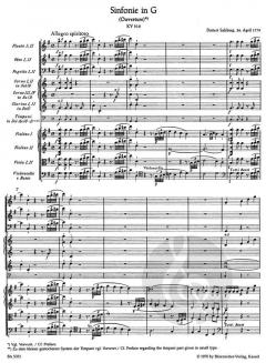 Sinfonie Nr. 32 G-Dur (Ouvertüre) KV 318 von Wolfgang Amadeus Mozart 