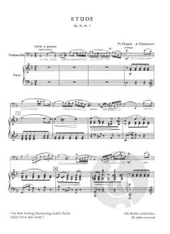 Etude, op. 25,7 von Frédéric Chopin 