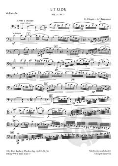 Etude, op. 25,7 von Frédéric Chopin 