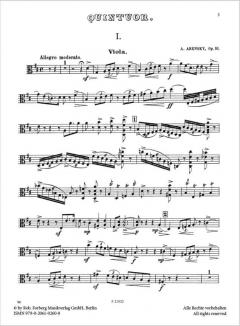 Quintett, op.51 (Anton Arensky) 