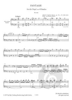 Zwei Fantasien, op. 35 u. 87, 'op.35; 87' von Adolph Friedrich Hesse 