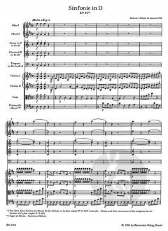Sinfonie Nr. 7 D-Dur KV 45 von Wolfgang Amadeus Mozart 