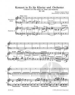 Klavierkonzert Nr. 14 Es-Dur KV 449 von Wolfgang Amadeus Mozart im Alle Noten Shop kaufen