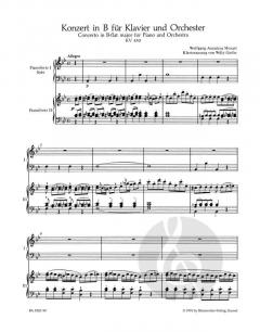 Klavierkonzert Nr. 15 B-Dur KV 450 von Wolfgang Amadeus Mozart im Alle Noten Shop kaufen