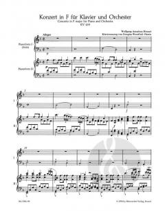 Klavierkonzert Nr. 19 F-Dur KV 459 von Wolfgang Amadeus Mozart im Alle Noten Shop kaufen