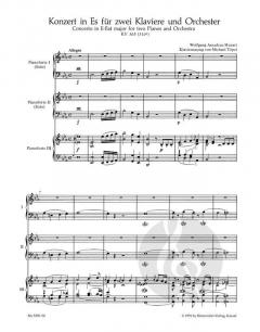 Klavierkonzert Nr. 10 Es-Dur KV 365 (316a) von Michael Töpel im Alle Noten Shop kaufen