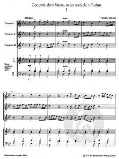 Gott, wie dein Name, so ist auch dein Ruhm (Vincent Lübeck) 
