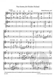 Nun komm, der Heiden Heiland (Michael Praetorius) 