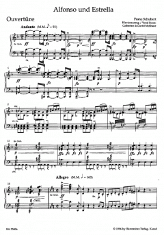 Alfonso und Estrella D 732 (Franz Schubert) 