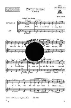 12 Freier von Hans Lösch 