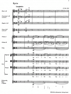 Messe D 105 von Franz Schubert 