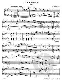 Klaviersonaten Band 1 von Franz Schubert im Alle Noten Shop kaufen - BA5642