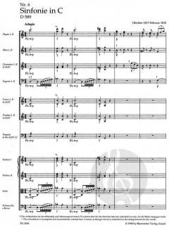 Sinfonie Nr. 6 D 589 von Franz Schubert 