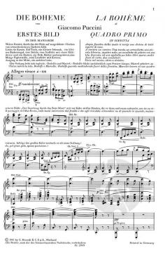 La Boheme von Giacomo Puccini 