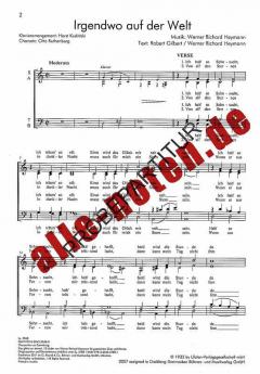 Irgendwo auf der Welt (Werner Richard Heymann) 