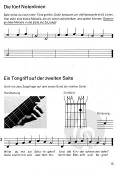 Kinderschule für Gitarre Band 1 von Ehrenhard Skiera 
