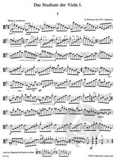 Das Studium der Viola Band 1 im Alle Noten Shop kaufen