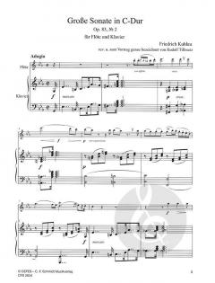 Große Sonate op. 83 Nr. 2 C-Dur von Friedrich Kuhlau 