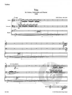 Trio für Violine, Violoncello und Klavier (Ulrich Stranz) 