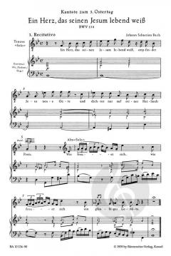 Ein Herz, das seinen Jesum lebend weiß (J.S. Bach) 