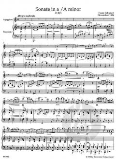 Sonate a-moll von Franz Schubert 