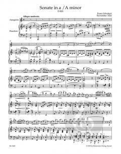 Sonate a-moll von Franz Schubert 